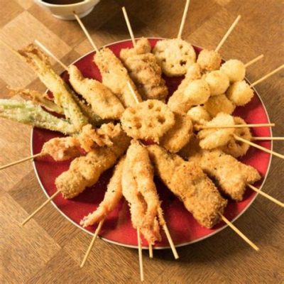  Le Kushikatsu : Une expérience frémissante de saveurs croustillantes et douces !