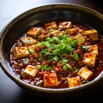   Le Tofu Mapo: Un Délice Piquant et Umami à Explorer Absolument!