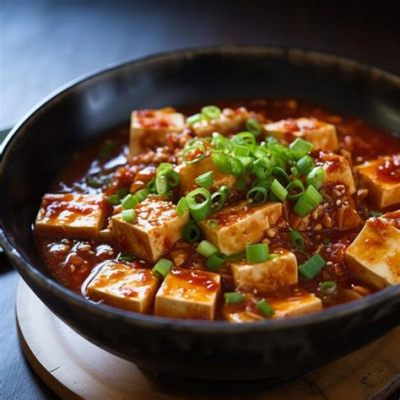  Le Tofu Mapo: Un Délice Épicé à la Texture Fondante qui Explosera Vos Papilles!